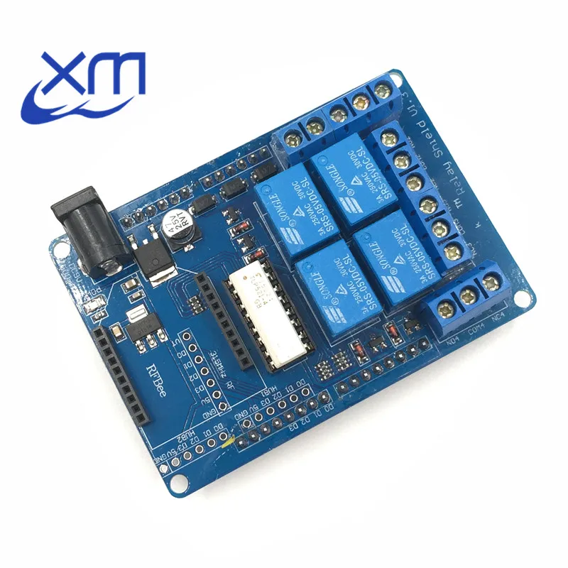 

4 channel 5V Relay module extension board Relay Shield V1.3 10pcs