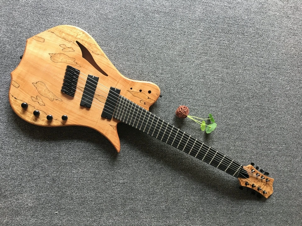 

Custom shop multi-scaled 8 strings guitar;Fanned Frets Free shipping(customized logo weill be added for free