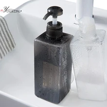 OYOURLIFE 600 мл пресс тип прозрачные дозаторы жидкого мыла насос душ Шампунь бутылка ванная комната дезинфицирующее средство контейнер