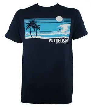 

Authentic FU MANCHU Band Surfer San Clemente T-Shirt Stoner Rock NEW Fashion Men T Shirt Free Shipping Text