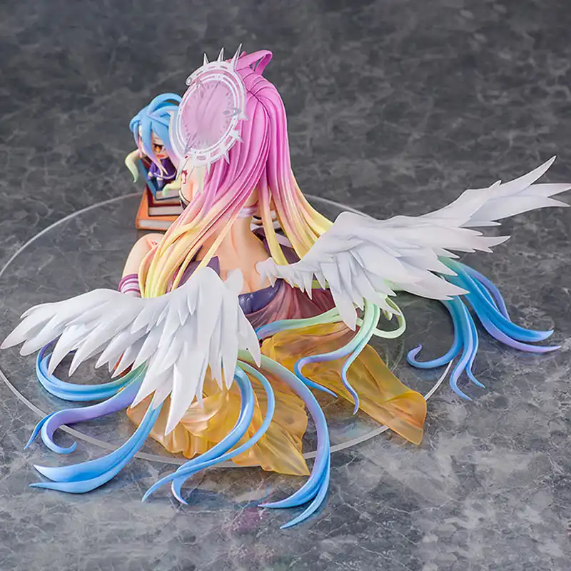 2019 New Game No Game No Life Jibril Figure Angel Wings 1 7 Scale 13cm Pvc Anime Action Figure Collection Model Doll Toys Gift Aliexpress