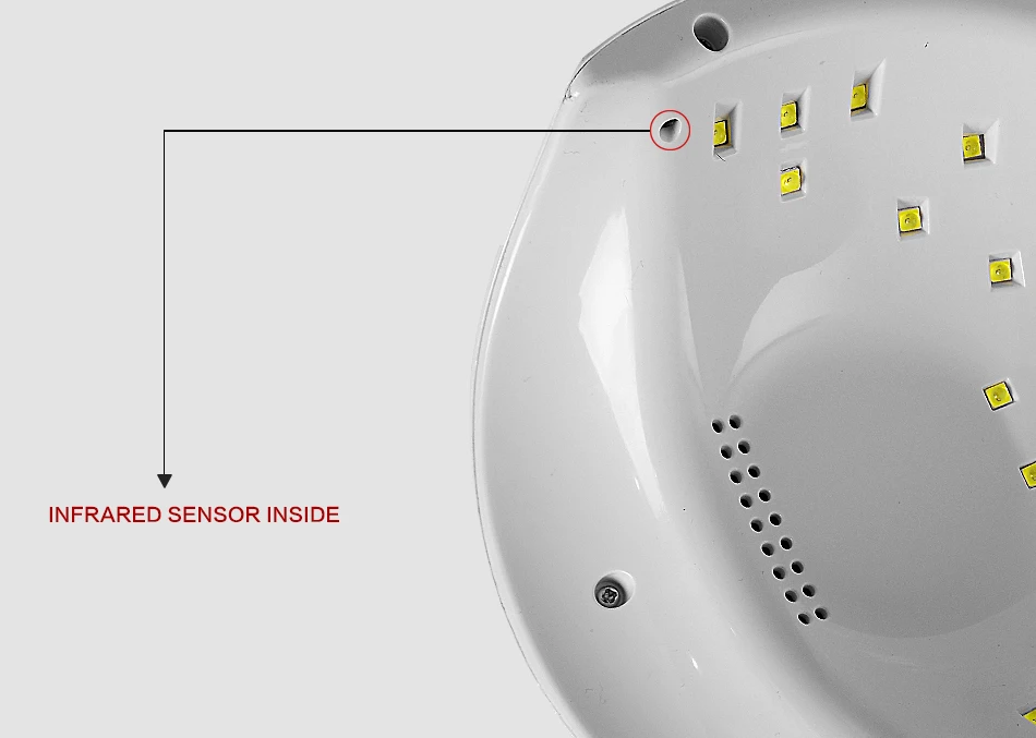 SUN UV SUN4SE 48 Вт двойная светодиодная УФ-лампа для ногтей Сушилка для ногтей Гель-лак отверждаемый светильник с нижней частью 30 s/60 s/90 s/120 s таймер ЖК-дисплей