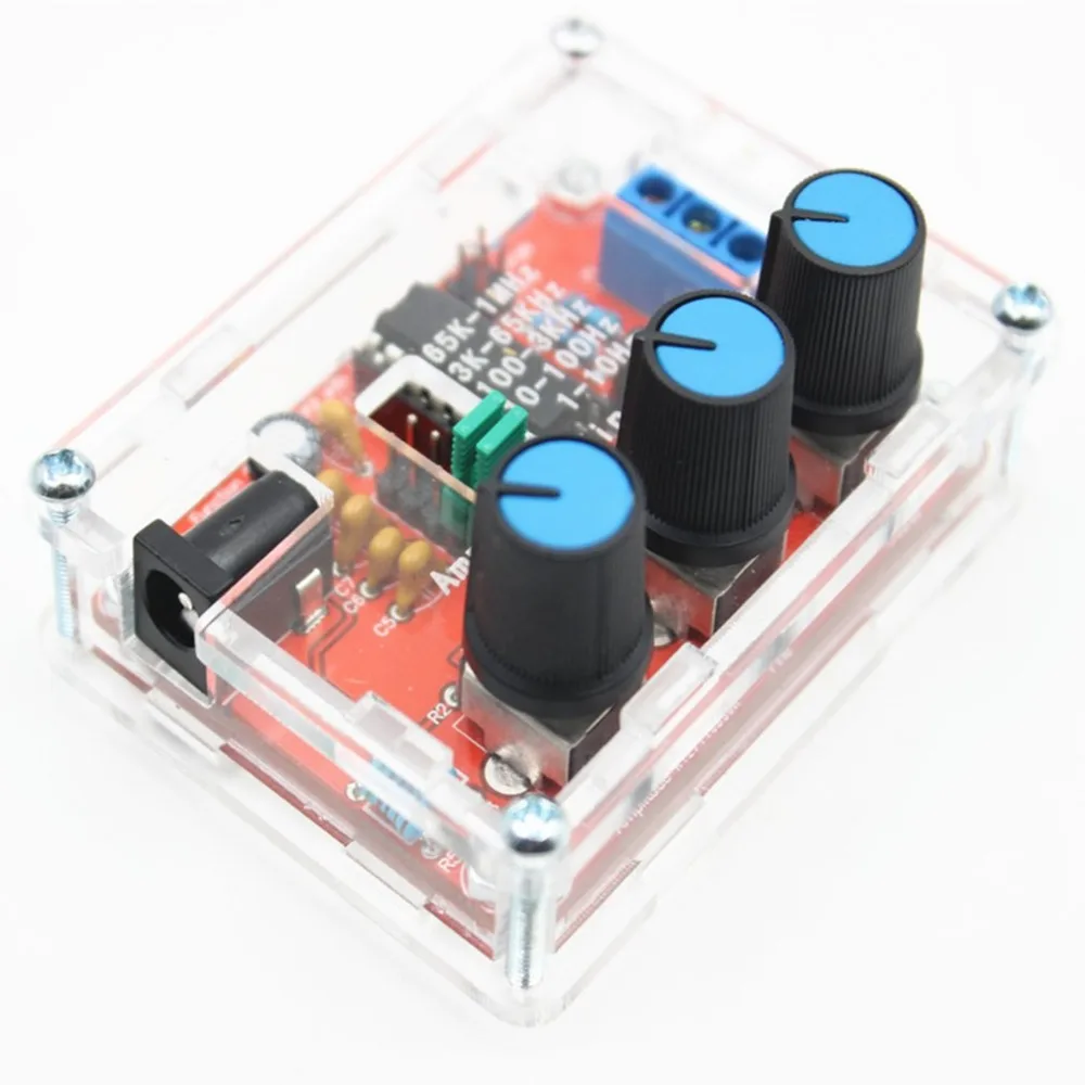 

XR2206 Signal Function Generator Sine Triangle Square Wave Output 1Hz-1MHz High Precision Frequency Adjustable Module DIY