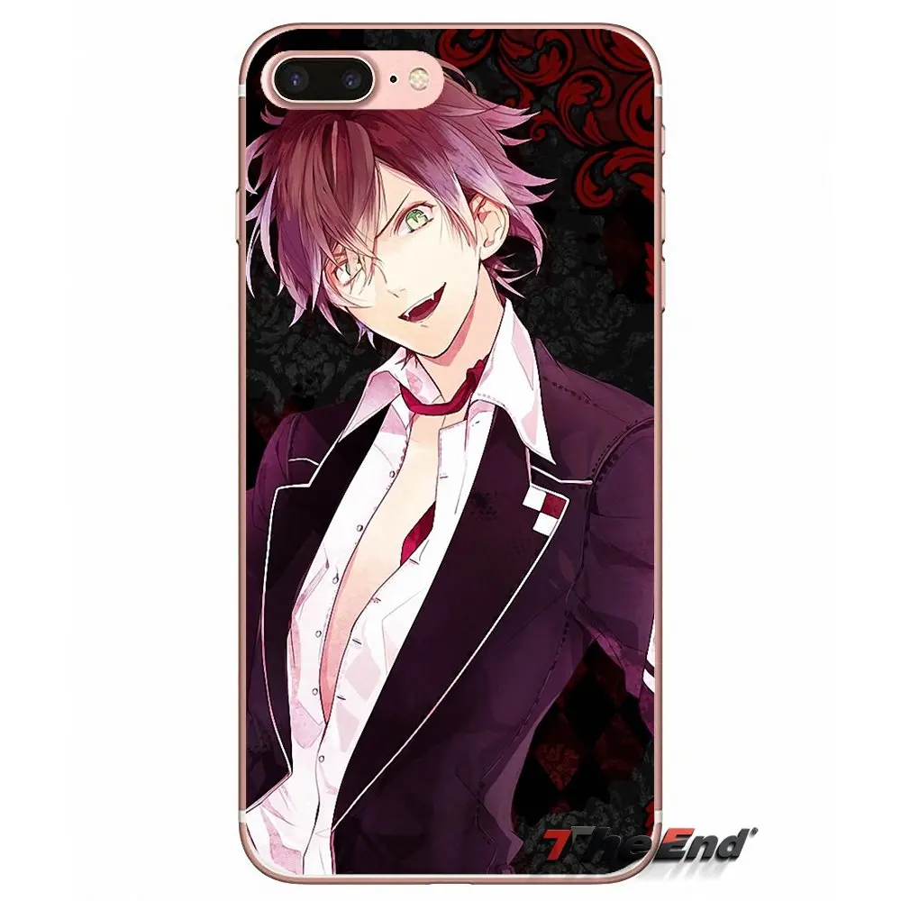 Для Samsung Galaxy S3 S4 S5 MINI S6 S7 edge S8 Plus Note 2 3 4 5 Grand Core Prime Diabolik Lovers Japan чехол для телефона
