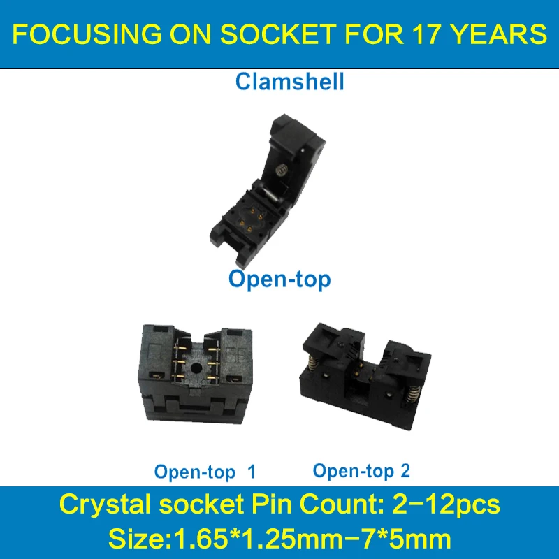 

Customized Crystal oscillator socket for SiTime Time Machine II mems oscillator programmer vcxo tcxo ocxo vco vcxo tcxo ocxo vco