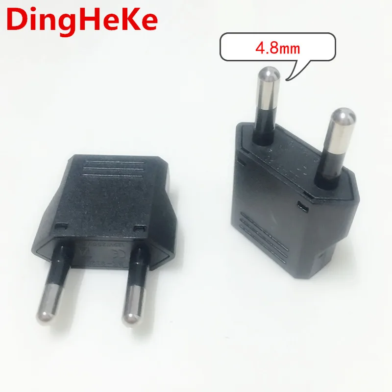 EU European KR Plug Adapter Japan China US To EU Travel Power Adapter Electric Plug Converter Charger Socket AC Outlet