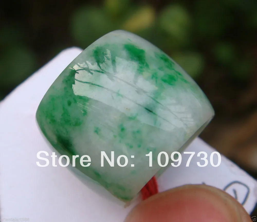 

dh 0065 Green 100% Natural A Grade Jade Jadeite Emerald Pendant Circle Donut Necklace A