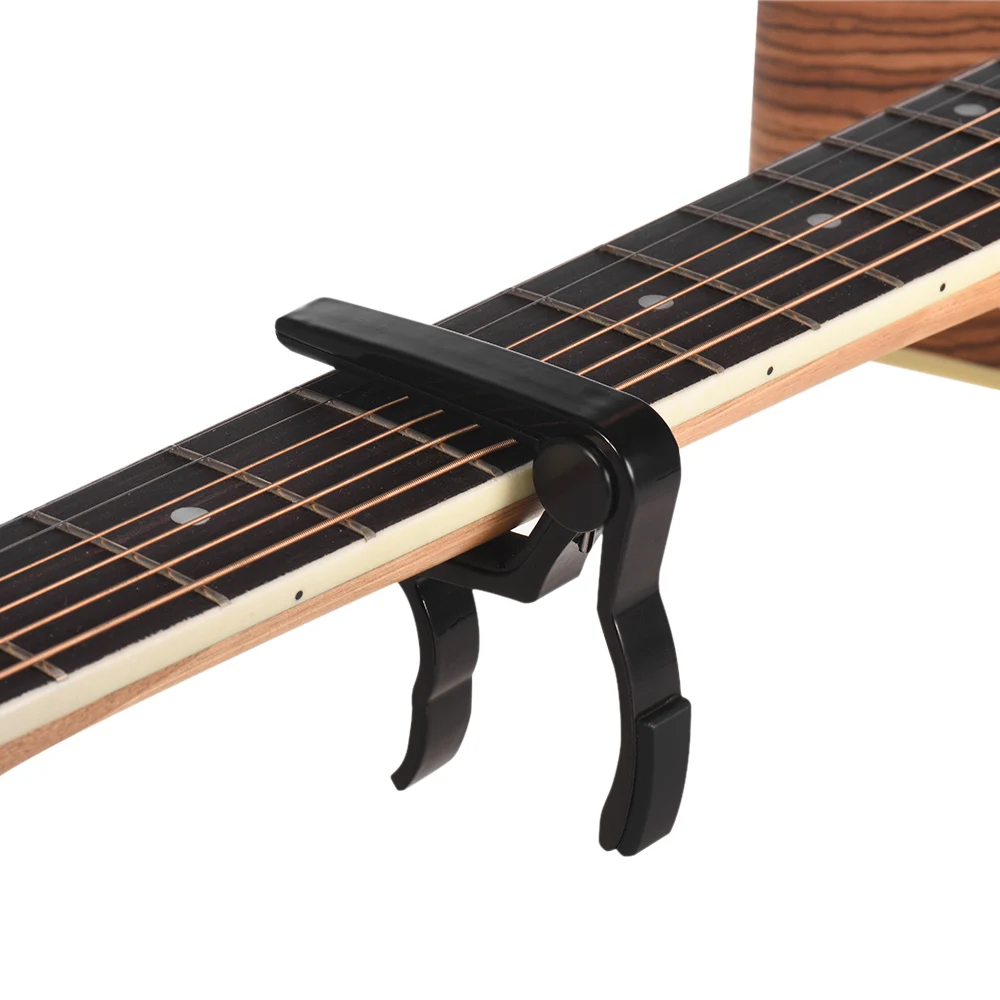 Одноручный каподастр для гитары плоскогубцы изменения с 4 шт. гитарные выбор для Banjo Акустическая гитара