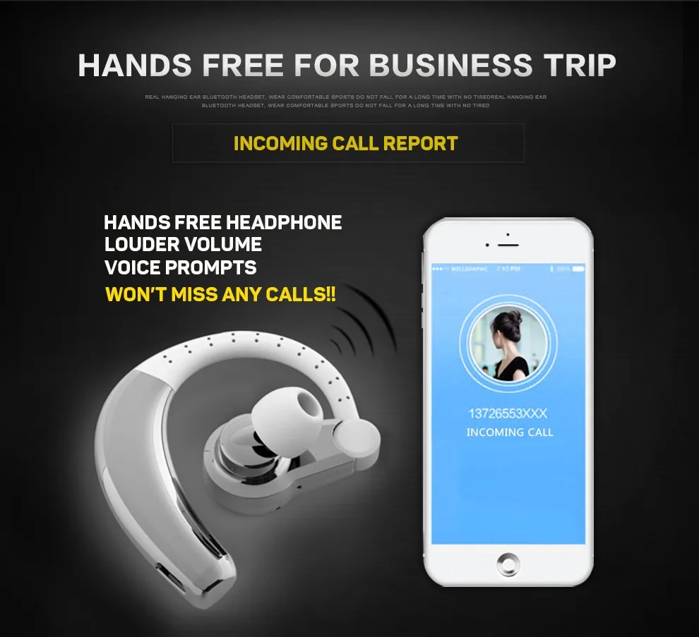 bluetooth headset T9 (6)