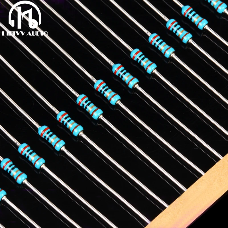 

Hi end resistor pack welwyn MFR4 0.25W volume 0.5W power 1% Resistance 20Pcs Free Shipping