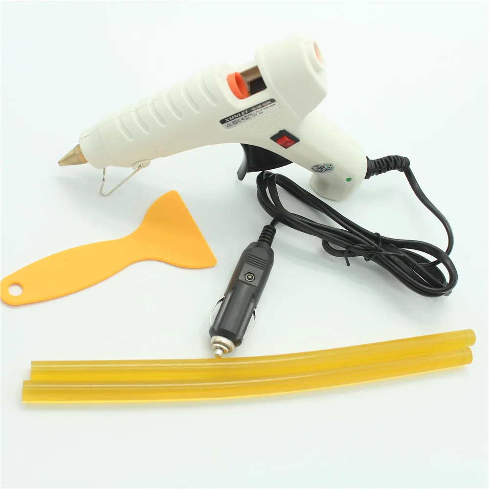Car PDR Paintless Repair Tools Pulling Bridge Puller Dent Removal Tools set 24x Pulling Tabs Glue Sticks+Fix it pro pen+Tab pen