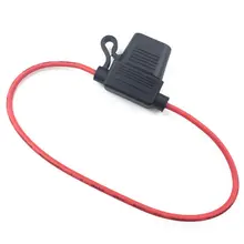 Wasserdicht Automotive Blade Inline-Sicherung Halter mit Kleine Sicherung Harness Box und 16 AWG Draht(China)