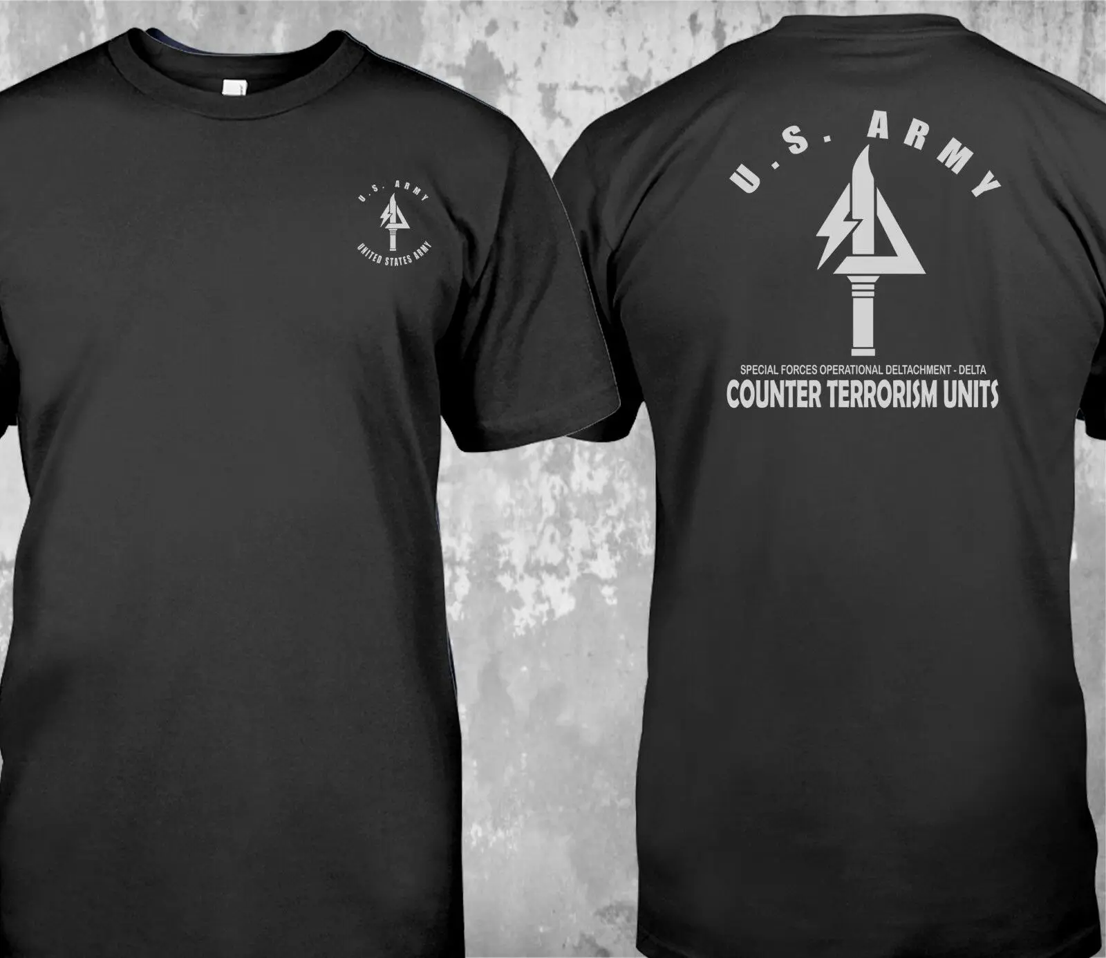 Новая футболка с морскими котиками для спецназа армии США Delta Force|Футболки| |