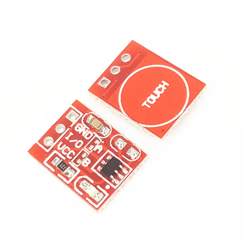 

10pcs/lot TTP223 Touch key module Self locking point move Capacitive switch Single road reconstruction For arduino