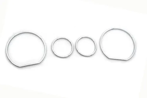Хромированный набор колец для приборной панели BMW E36