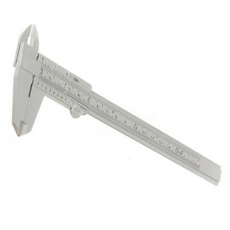 

150 Mm Mini Plastic Calipers Gauge Micrometer Pie De Rey Paquimetro Measure Tool Ruler 1 Piece Gray