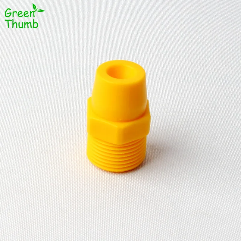 

1pc 1/8"1/4"3/8"1/2"3/4" Plastic Solid Full Cone Spray Nozzle Industrial Cleaning Dust Removal Humidifying Metal Finishing