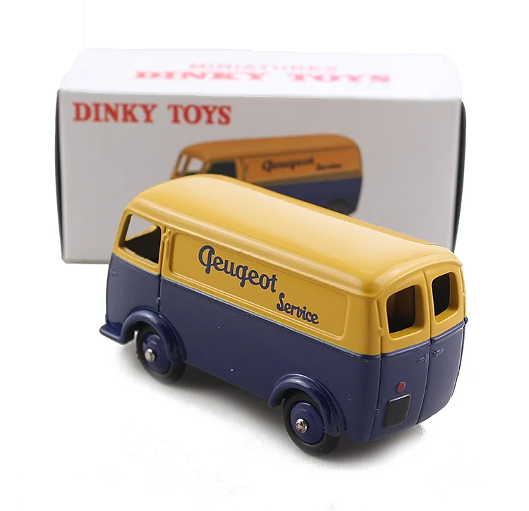 Игрушки Dinky 1:43 Fourgon Tole peugeot антикварные модели бутик сплав автомобиль игрушки для детей Детские игрушки оригинальная коробка