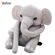 new style elephant toy cute long nose elephant pillow stuffed soft elephant plush kids toys funny doll gift for girl friend