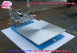 Новый Одноцветный ручной плоский экран печатная машина (см 32 см * см 45 см) Хорошее качество Бесплатная доставка с быстрой доставкой
