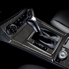 Lsrtw2017 Carbon Fiber Car Central Control Interior Decorations for Banz C Class W204 C200 C300 C180 K260 C63 2007-2014