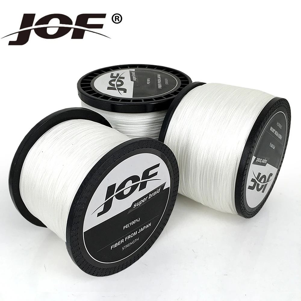 JOF 1000M PE Multifilament Braided Fishing Line Super Strong Fishing