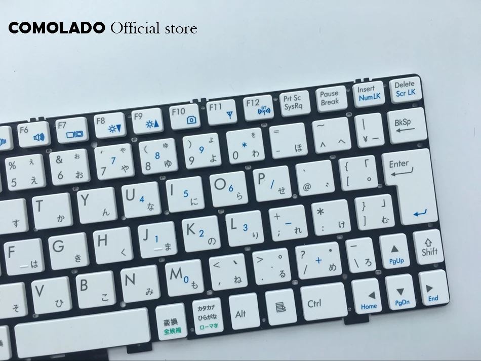 JP Japan keyboard for CLEVO M1110 M11X M1100 M1110Q M1111 W110ER M1115 white laptop keyboard JP Layout (2)