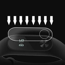Centechia Anti-explosionFor Xiaomi Mi Band 2 Band2 Screen Protector HD Ultra Thin Anti-scratch Protective Film Guard 2Pcs/Lot