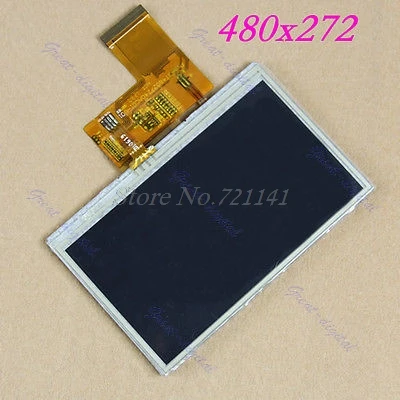 

1PC 4.3" TFT LCD Module Display + Touch Panel Screen New