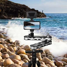 Commlite CS-R700 4 Time Mini Camera Video Slider Track Rail Support Panning Linear Motion w/Ball Head/Holder for DSLR Smartphone