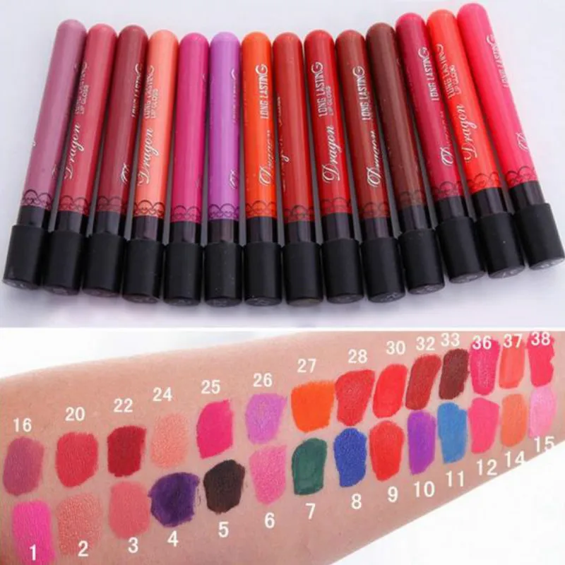 

2018 NEW Lips Makeup Lip Gloss Hot Selling Sexy Beauty Long Lasting Balm Waterproof Liquid Pencil Matte Lipstick Lipgloss