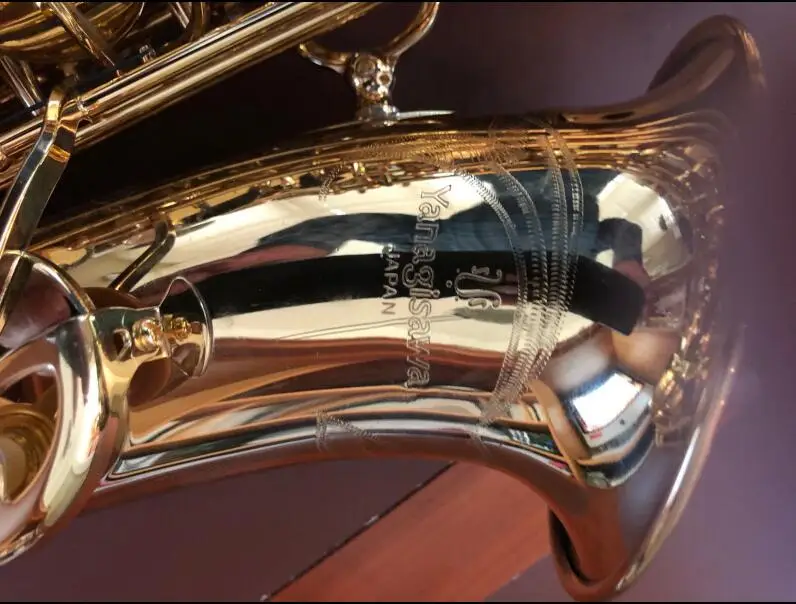 

New Yanagisawa AW01 Alto Saxophone Gold Lacquer E flat Sax Professional Instruments With Mouthpiece, Case, Accessories