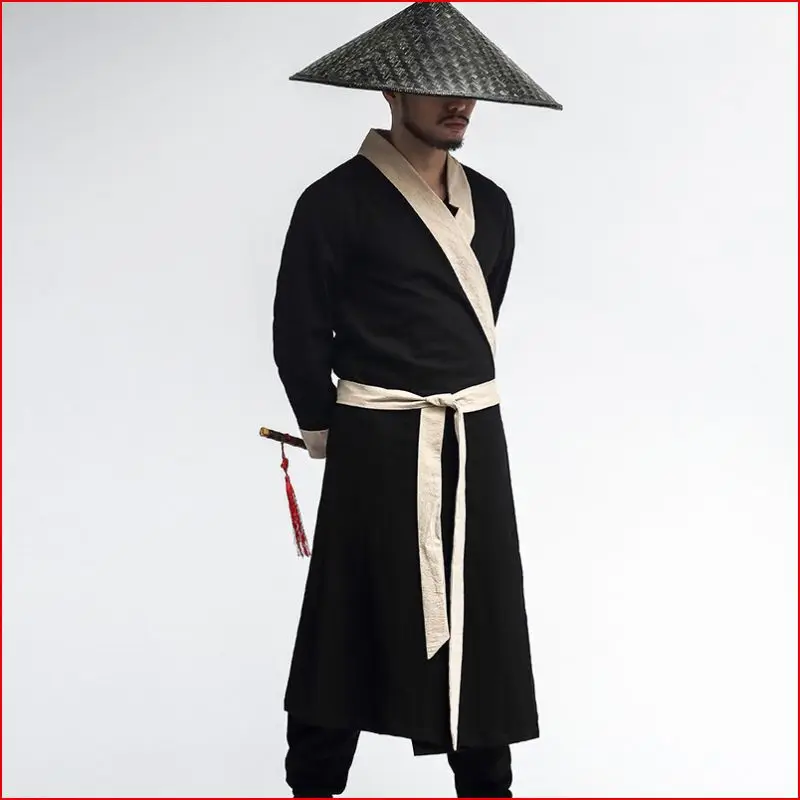 Китайский традиционный ханьфу костюм мужской фехтовальщик hanfu для сцены древний