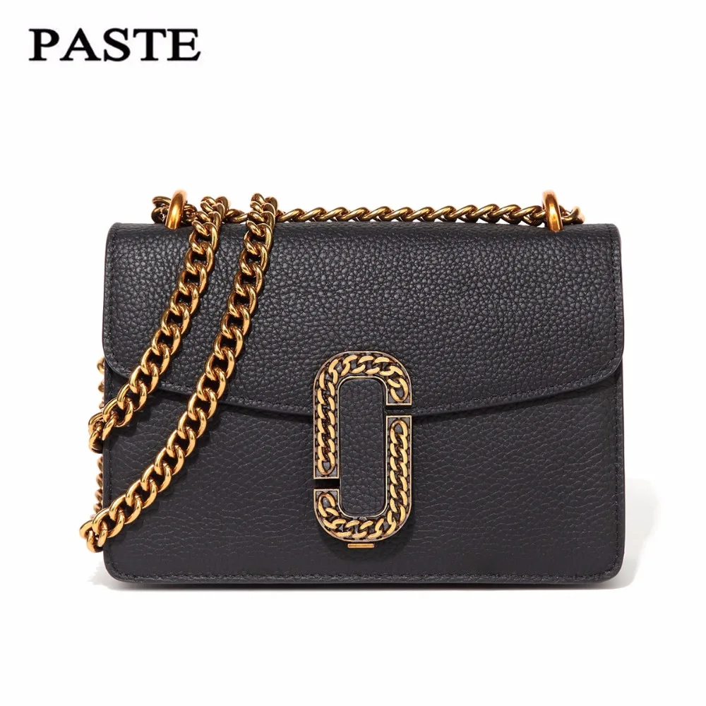 

PASTE Female First layer cowhid Totes Women Shoulder bag Leather Messenger Bags fashion Satchel bag Handbags Crossbody bags