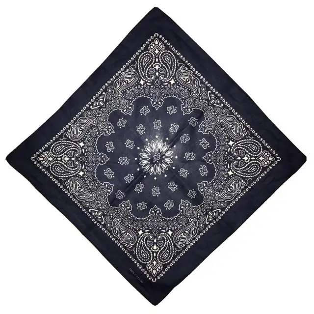Fashion  Cotton Pocket Square Western Style Printed Big Handkerchief for Suit Pocket Wedding Square Bandanas Hanky AU100 3