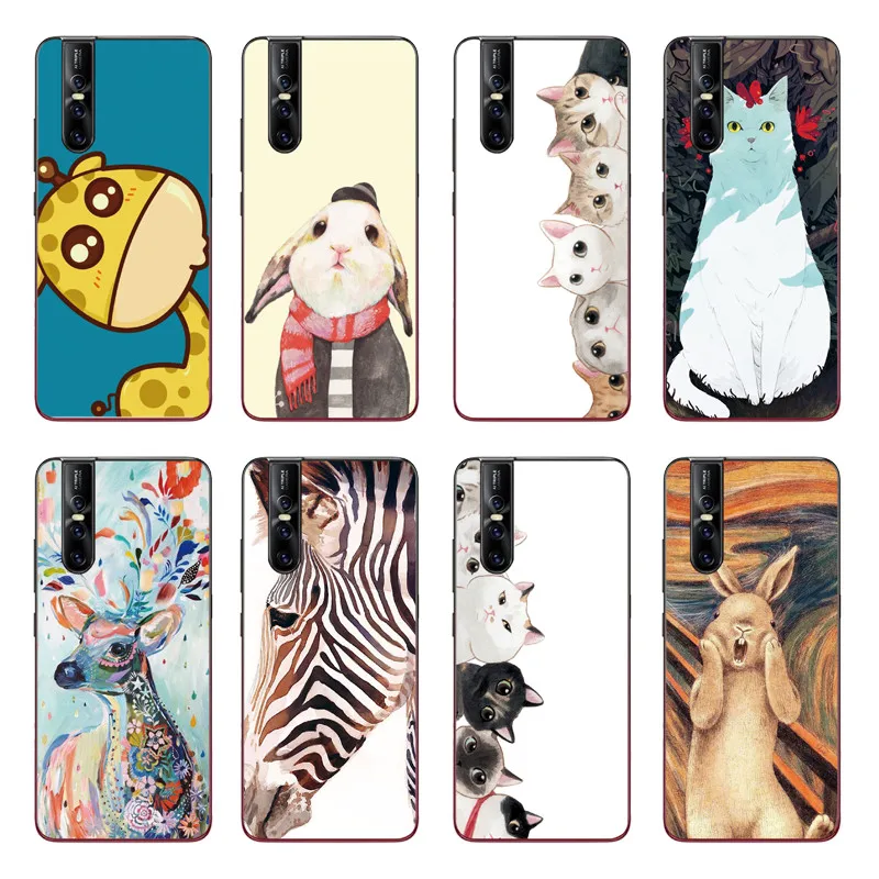 

For VIVO IQOO Silicone Case Back Cover For VIVO X27 Pro V15 V15 Pro Soft TPU Case