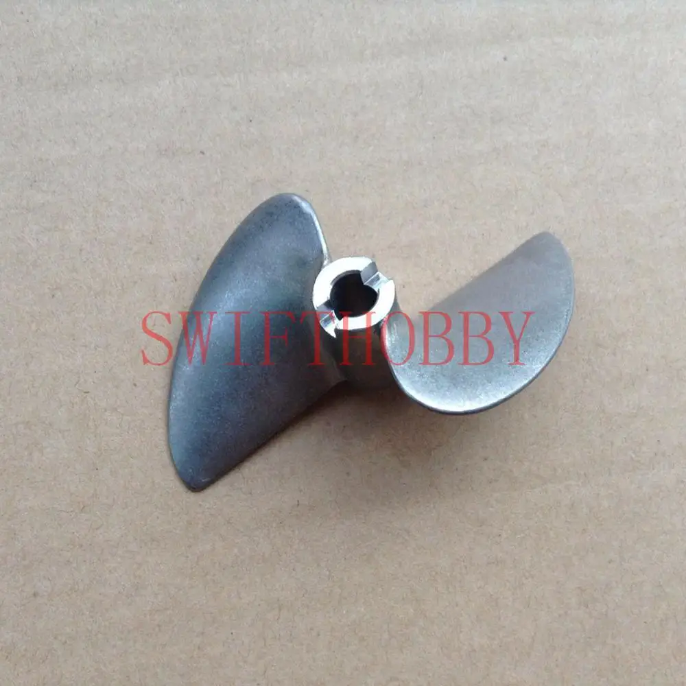 Quality Steel 2-blade 470 Propeller Dia 70mm P1.4 for 5mm 1//4/" 6.35mm Shaft