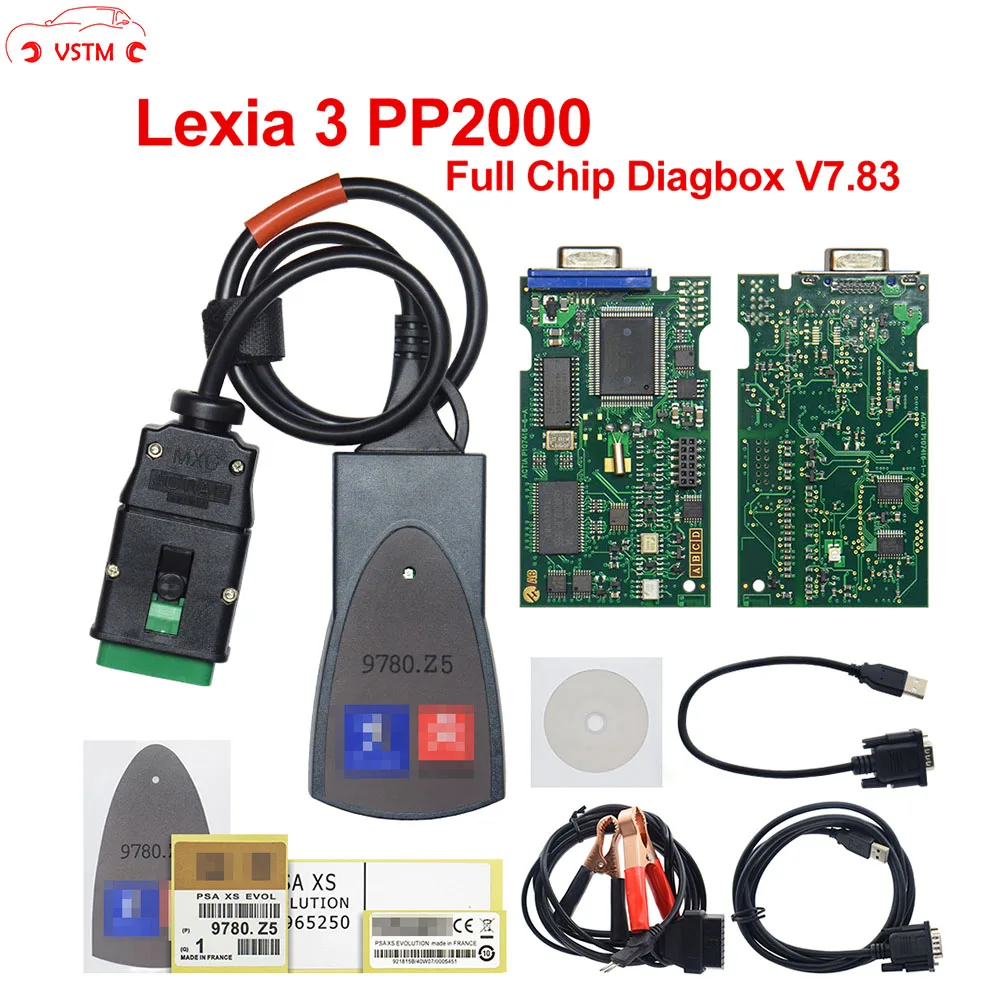 

2019 PCB Lexia 3 PP2000 Full Chips Diagbox V7.83 FW 921815C Lexia3 V48/V25 Lexia-3 For C-itr-oen/Pe-ug-eo-t Diagnostic Tool