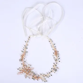 

Korean new handmade Joker bridal tiara hairband size rhinestones matching wedding hair accessories wholesale