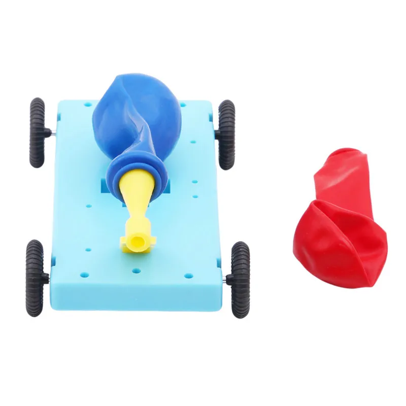

Physical Experiments Educational Magical Science Homemade Balloon Car DIY Materials Home School Kit