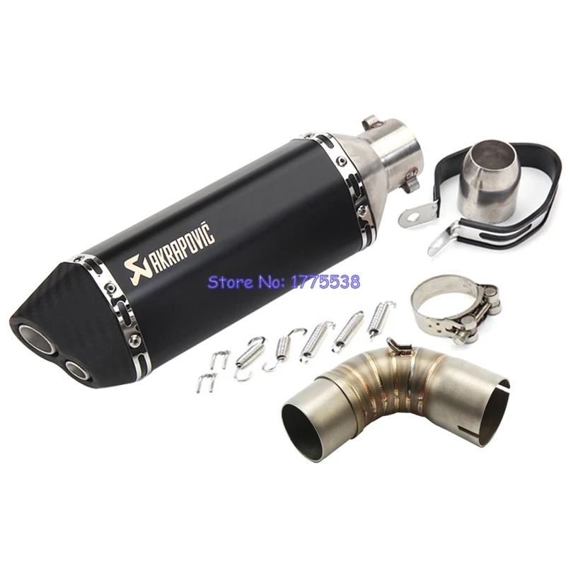 Modified Motorcycle Exhaust Muffler for CB1000R 2010 2012 Carbon Fiber