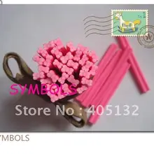 F-03 100 шт. 5 мм розовый лук Полимерная глина Кейн Необычные Дизайн ногтей Полимерная глина Кейн