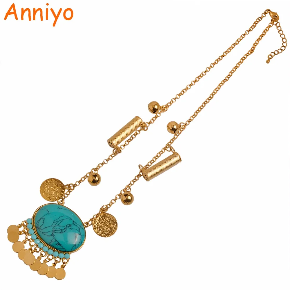Anniyo, длина 50 см, Турецкая Лира, монета, новые ожерелья для женщин/девочек, традиционная нация, арабское, Турецкая бижутерия, подарки в Ираке#010901