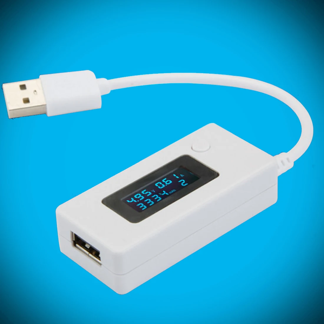 

LCD Micro USB Charger Battery Capacity Voltage Current Tester Meter Detector for Smartphone Mobile Power Bank Free shipping