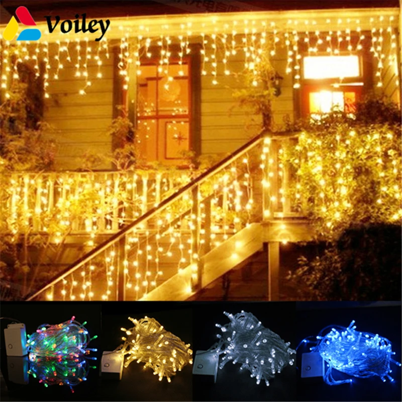 

10M 100 Led String Garland Ornaments Christmas Tree Fairy Light Luce Waterproof Home Garden Party Outdoor Wedding Decoration,W