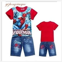 Новинка года; комплекты одежды с человеком-пауком для маленьких мальчиков; хлопковый спортивный костюм для мальчиков; одежда с человеком-пауком; весенняя одежда; Комплект из трех предметов