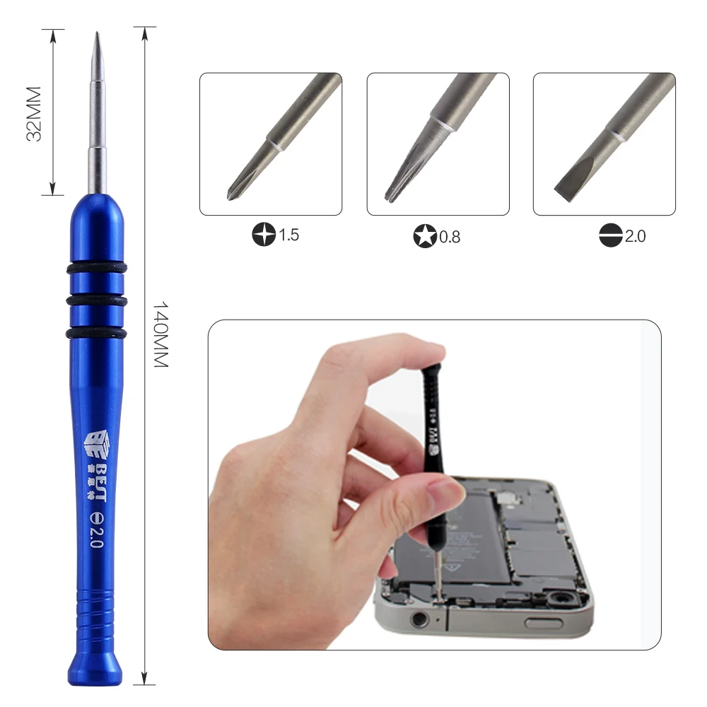 9-In-1 Screwdrivers Set Disassembling Repair Opening Tools Kit for iPhone 7