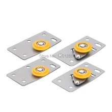 free shipping furniture caster Positioning pulley sheave nylon pulley closet drawer filing cabinets pulley sliding door wheel