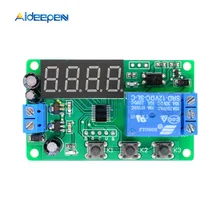 DC12V Time Delay Relay LED Digital Automation Delay Relay Trigger Time Timer Control Cycle Adjustable On Off Switch Relay Module цена DC12V Time Delay Relay LED Digital Automation Delay Relay Trigger Time Timer Control Cycle Adjustable On Off Switch Relay Module цены онлайн