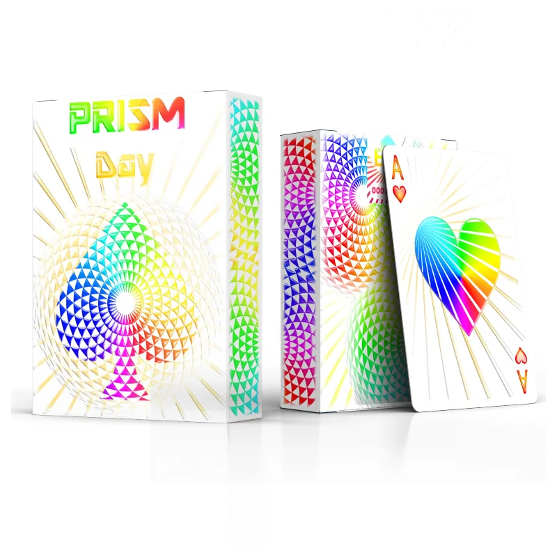 

Prism: Day & Dusk Playing Cards Poker Size Deck Made in Taiwan Magic Tricks
